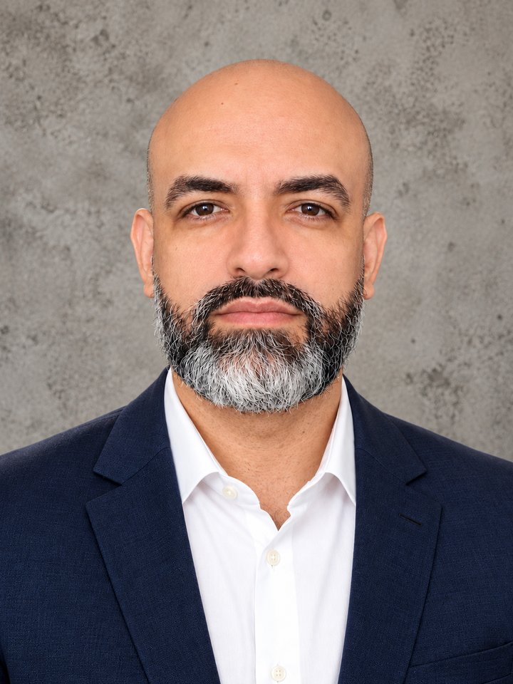 Retrato de Maciel Lopes, engenheiro mecânico